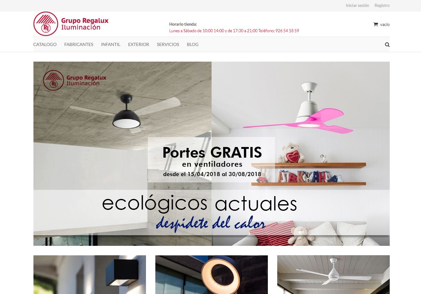 tienda online regalux iluminación