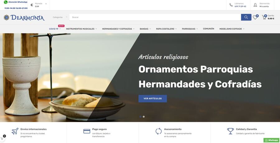 Creación de Tienda Online